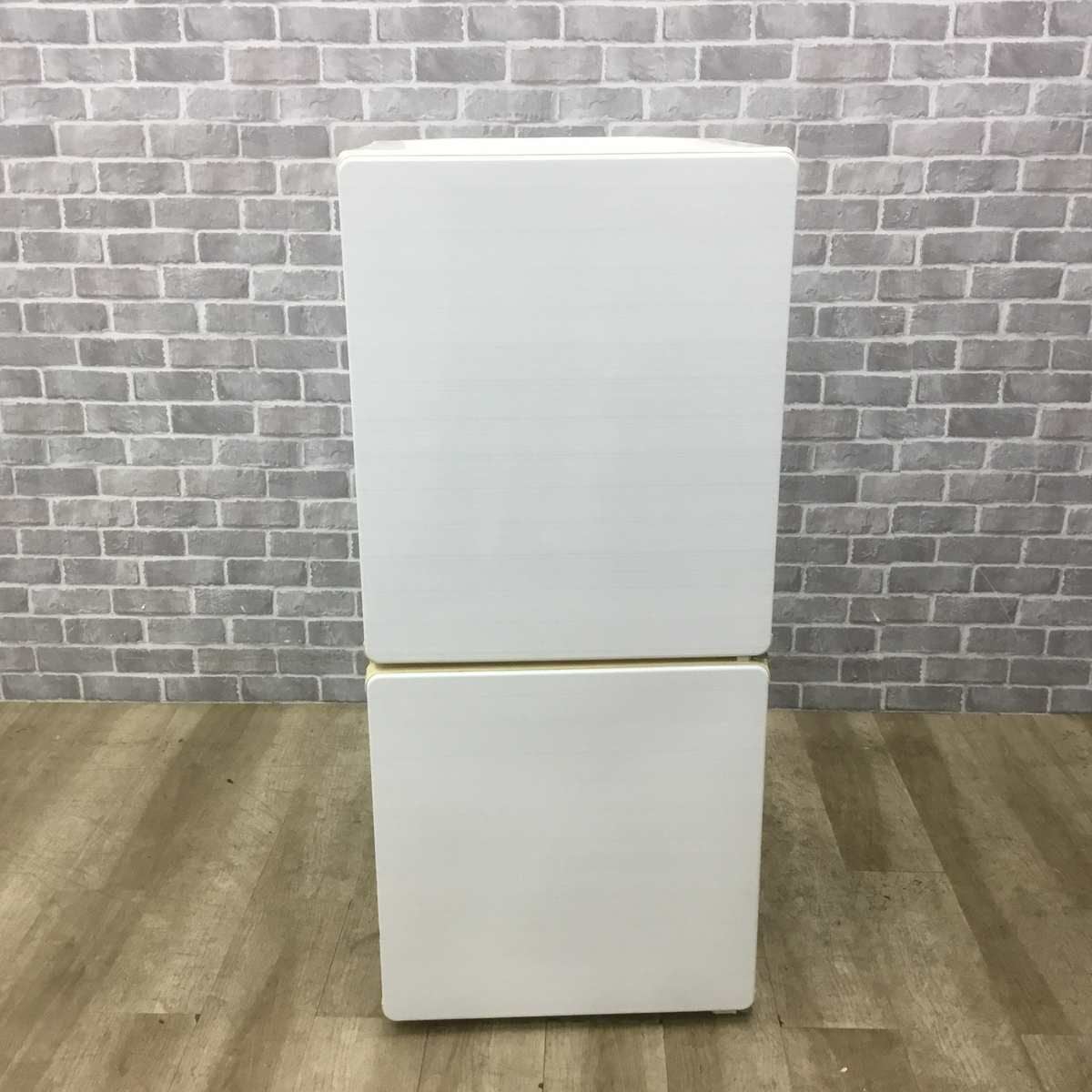 ユーイング 冷蔵庫 2ドア 110L 右開き ホワイト UR-F110H 2016年製