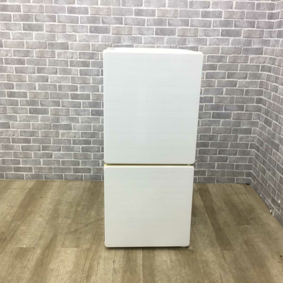 ユーイング 冷蔵庫 2ドア 110L 右開き ホワイト UR-F110H-W 2016年製