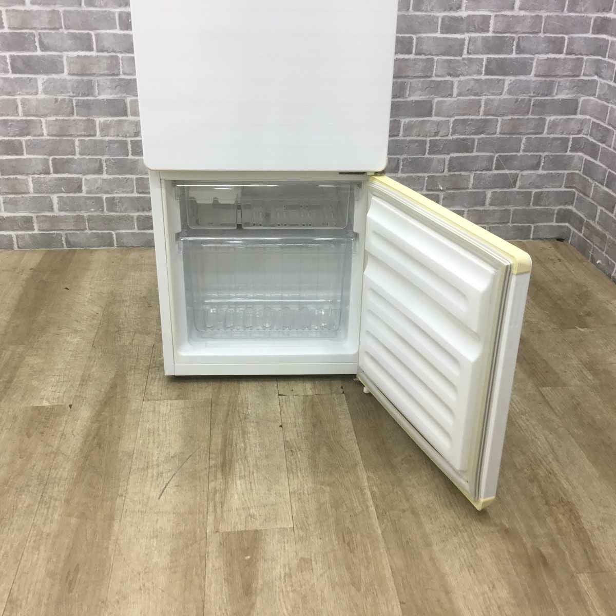 ユーイング 冷蔵庫 2ドア 110L 右開き ホワイト UR-F110H-W 2016年製