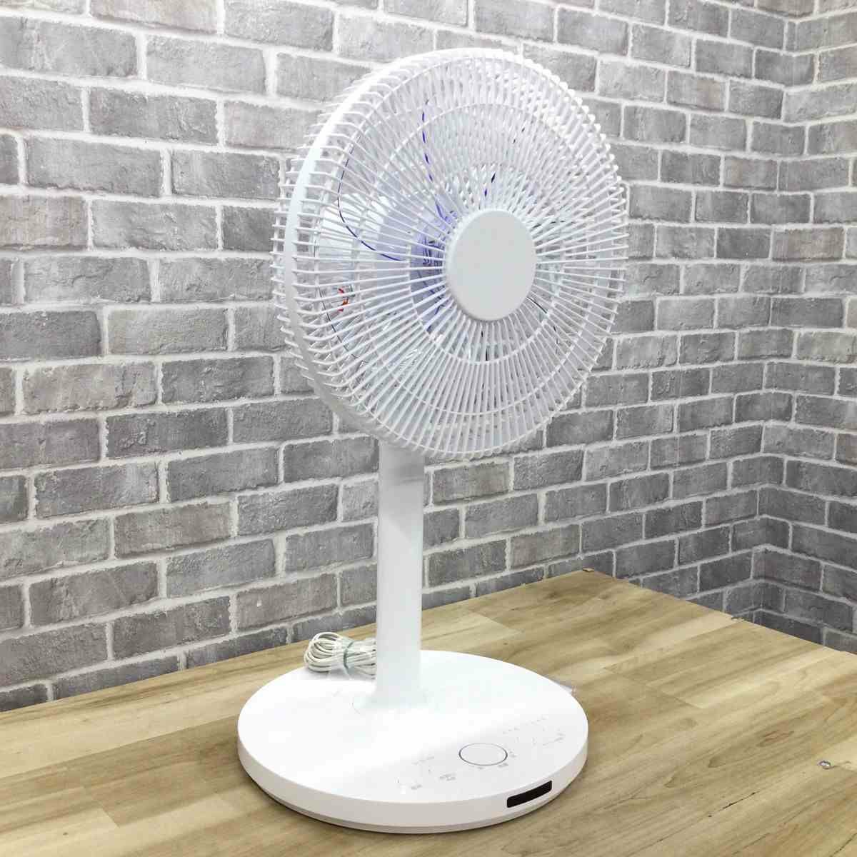 コイズミ リビング扇風機 DCモーター搭載 ホワイト KS-F33DR-W 2021年製