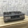 パロマ ガスコンロ LPガス 約60cm幅 左強火力 ブラック IC-S87BM-2L-LP 2023年製