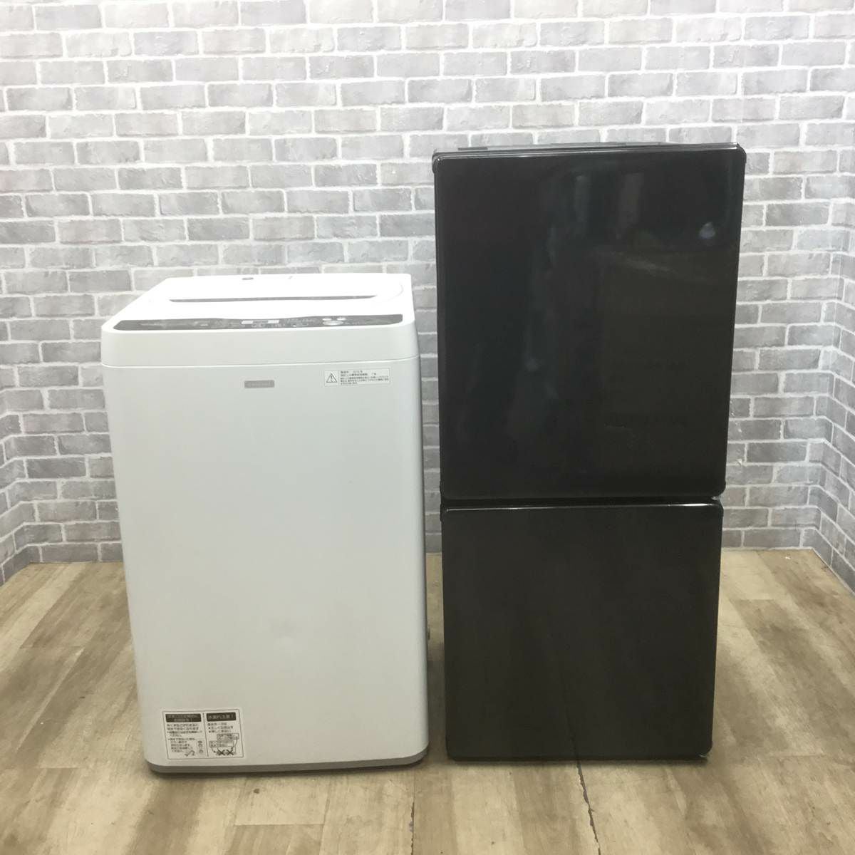 家電2点セット ユーイング 冷蔵庫 110L シャープ 洗濯機 4.5kg