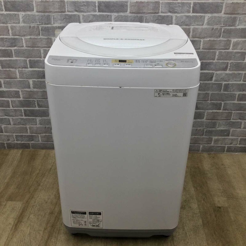 シャープ 洗濯機 6.0kg 縦型 ホワイト ES-GE6C-W 2019年製 | リユース 