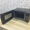 シャープ 電子レンジ 550W 17L ヘルツフリー フラット ブラック RE-T171-B 2022年製