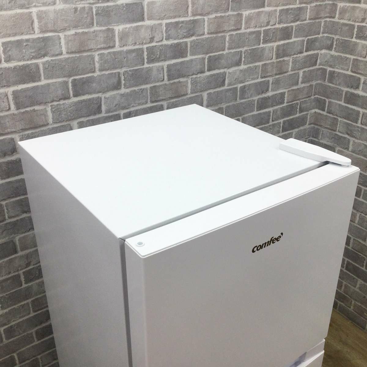 COMFEE' 冷蔵庫 2ドア 132L 右開き ホワイト RCT128WH1JP(E) 2025年製