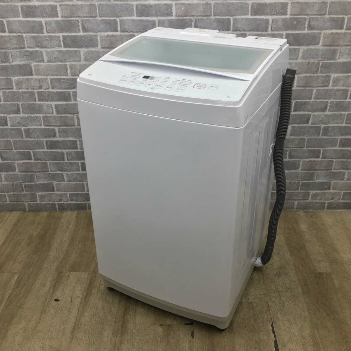 ニトリ　NTR90LGY　洗濯機　2022年製　未使用品　9キロ　ホワイト　【ハンズクラフト宜野湾店】 ニトリ（NITORI） 洗濯機 中古 NTR90 2022年製 9.0kg ホワイト 送風