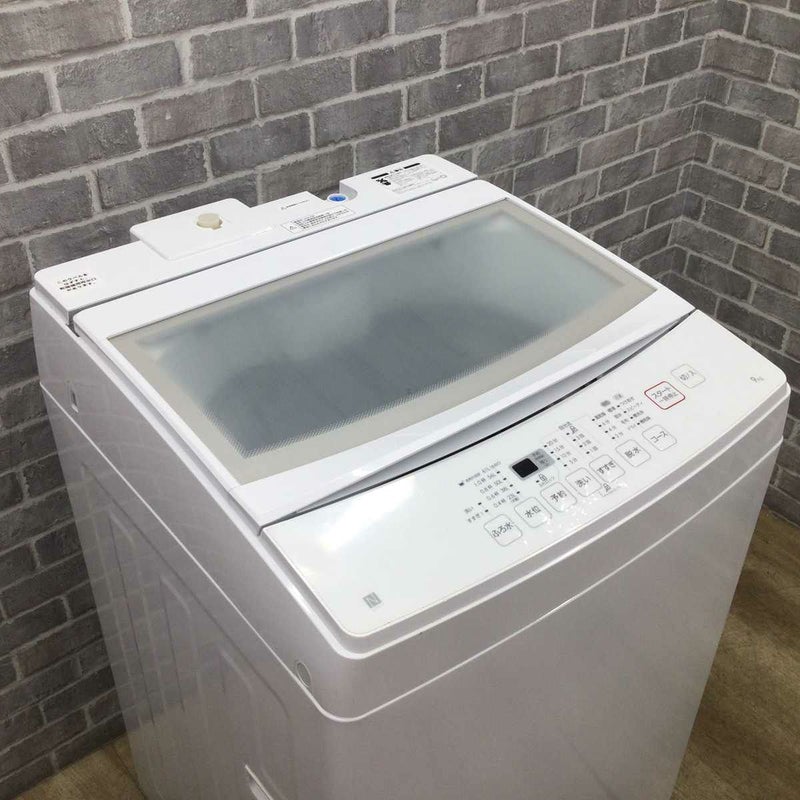 ニトリ 洗濯機 9.0kg 縦型 ホワイト NTR90-W 2022年製 | リユース家電Happy