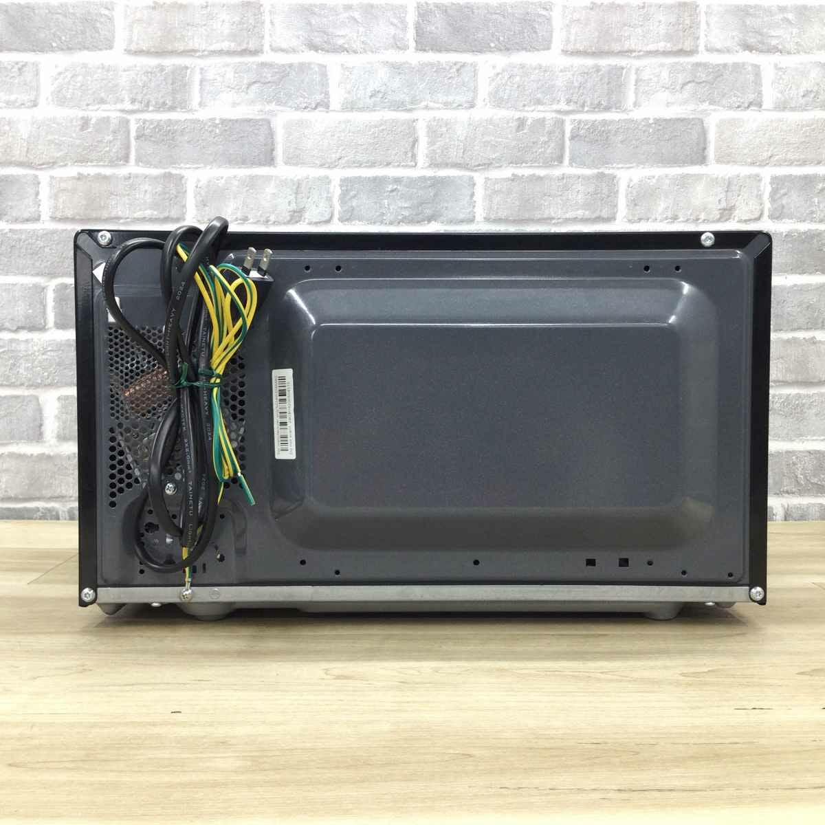 マクスゼン 電子レンジ 700W 17L 60hz 西日本専用 ブラック JM17BGZ01BK 2024年製