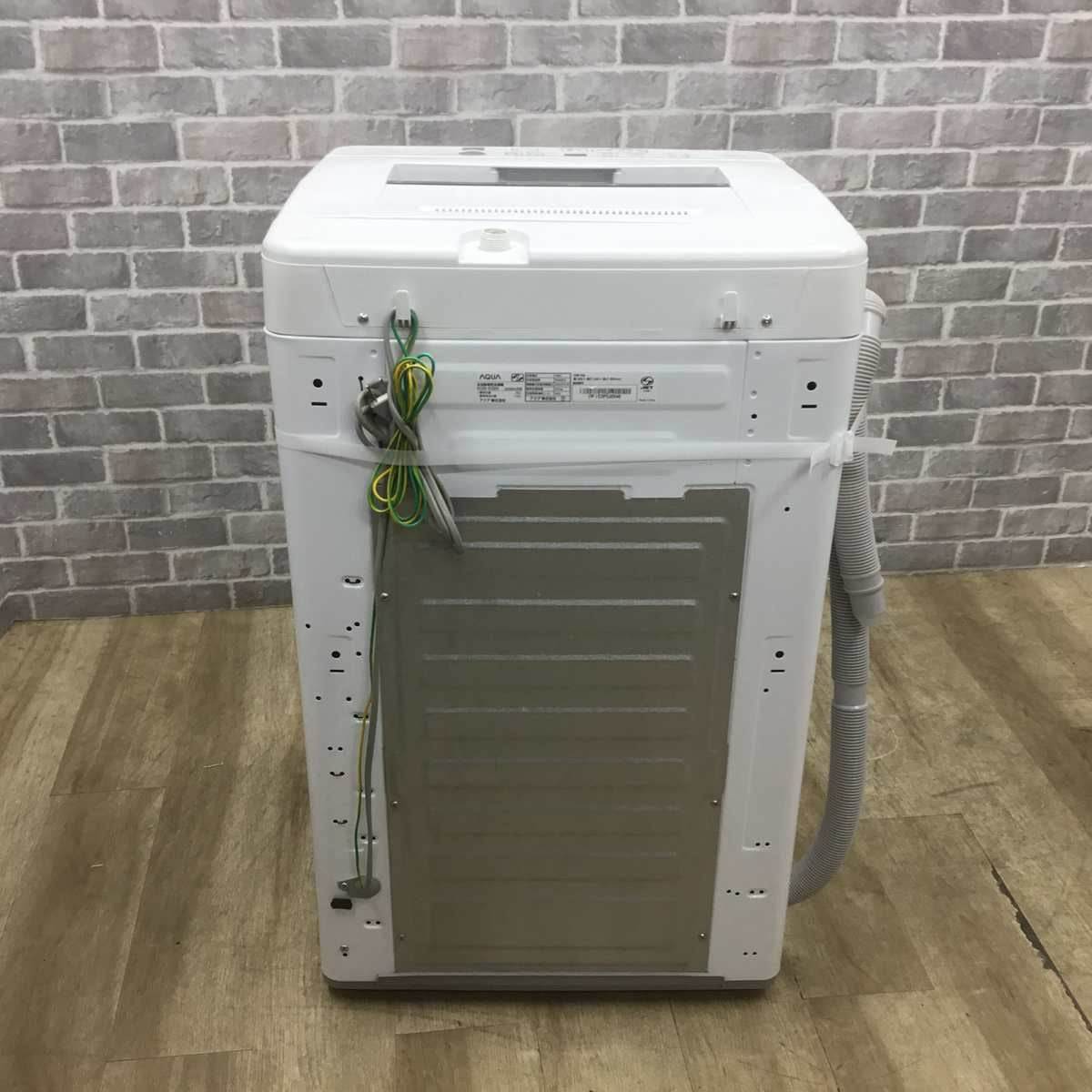 12/21受渡済）JT9915【AQUA/アクア 6.0㎏洗濯機】美品 2023年製 AQW