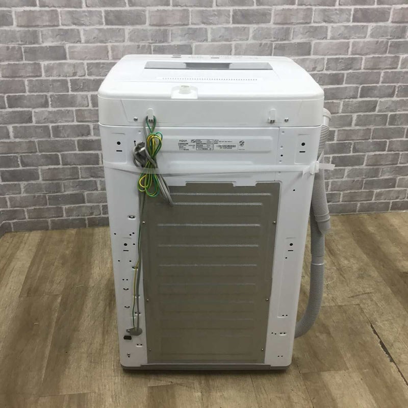 アクア 洗濯機 6.0kg 縦型 ホワイト AQW-KS6N(W) 2023年製 | リユース 