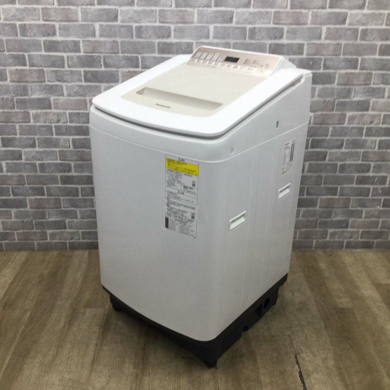 パナソニック 縦型洗濯乾燥機 洗濯8.0kg 乾燥4.5kg ホワイト NA-FD80H7 2019年製