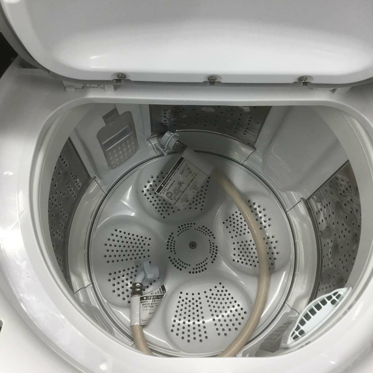 0415-016 ★リユースのサカイつくば店★HITACHI 電気洗濯乾燥機 BW-DV80J 2023年製 日立 縦型洗濯乾燥機 洗濯8kg 乾燥4.5kg ホワイト BW-DV80J 2024年製