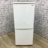 シャープ 冷蔵庫 2ドア 137L つけかえどっちもドア ホワイト SJ-D14E-W 2019年製