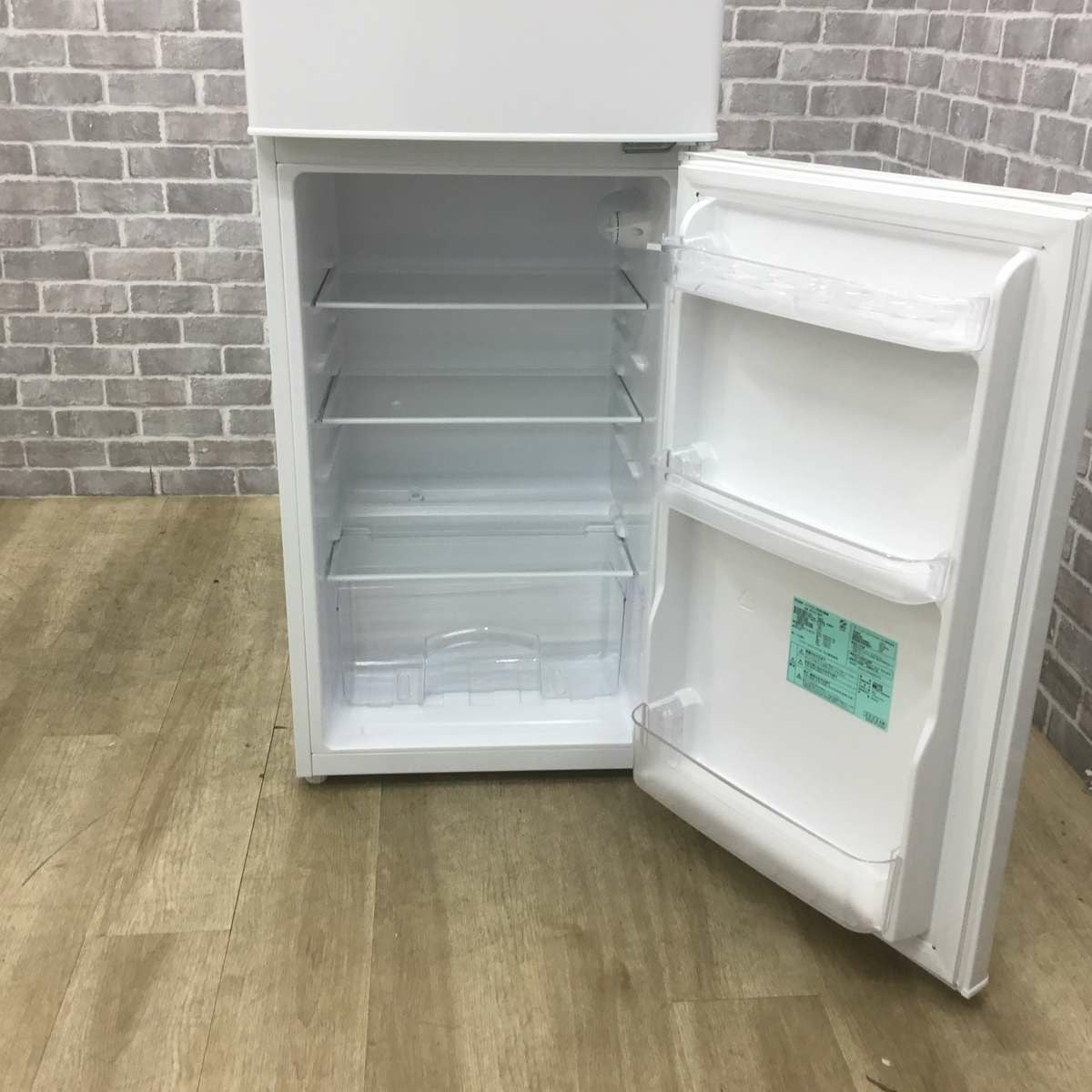 年内引き取り希望【2023年製】Haier 冷凍冷蔵庫 JR-N130C／130L／動作良好 Haier（ハイアール） 2ドア冷凍冷蔵庫 JR-N130C(W) : ケーズデンキ