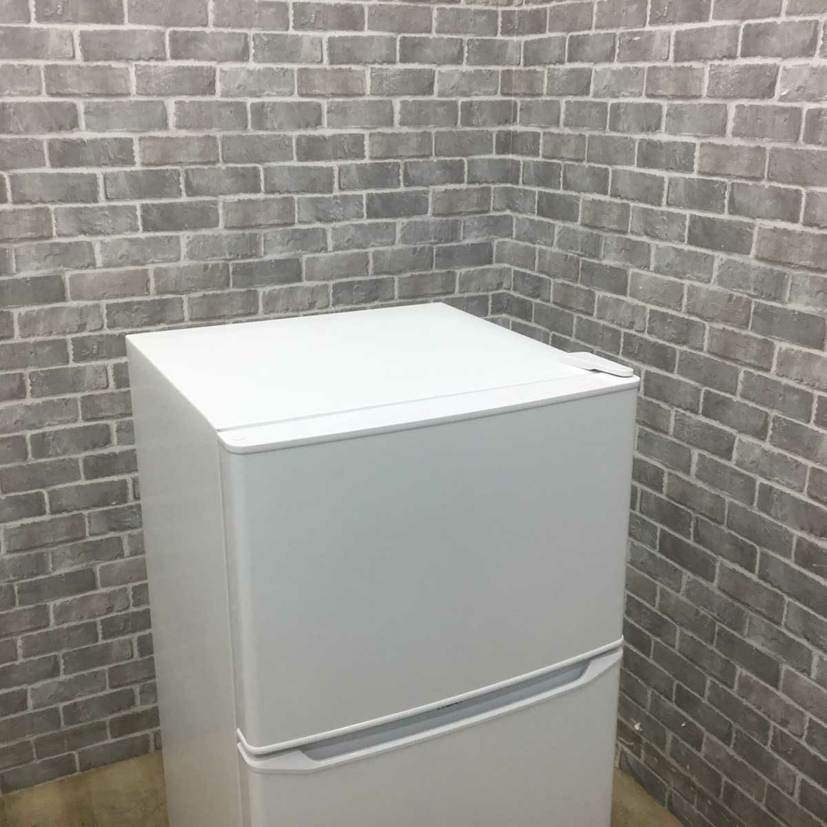 冷蔵庫　130L　2ドア　ハイアール　JR-N130C（W）　リユース品 ハイアール 冷蔵庫 2ドア 130L 右開き ホワイト JR-N130C(W) 2023年製
