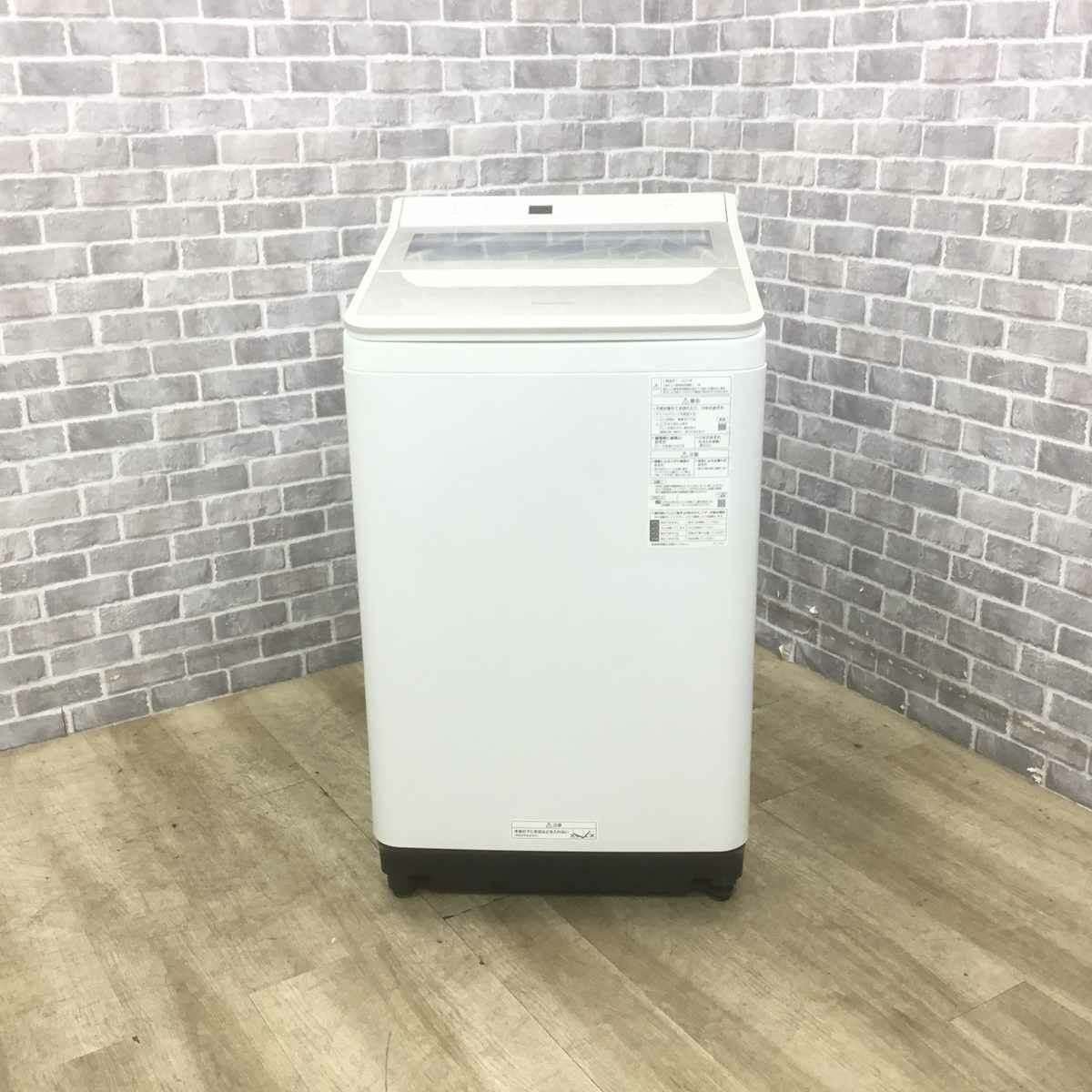 パナソニック 洗濯機 10.0kg 縦型 ホワイト NA-FA100H9-W 2021年製