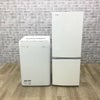 家電2点セット 東芝 冷蔵庫 153L シャープ 洗濯機 4.5kg
