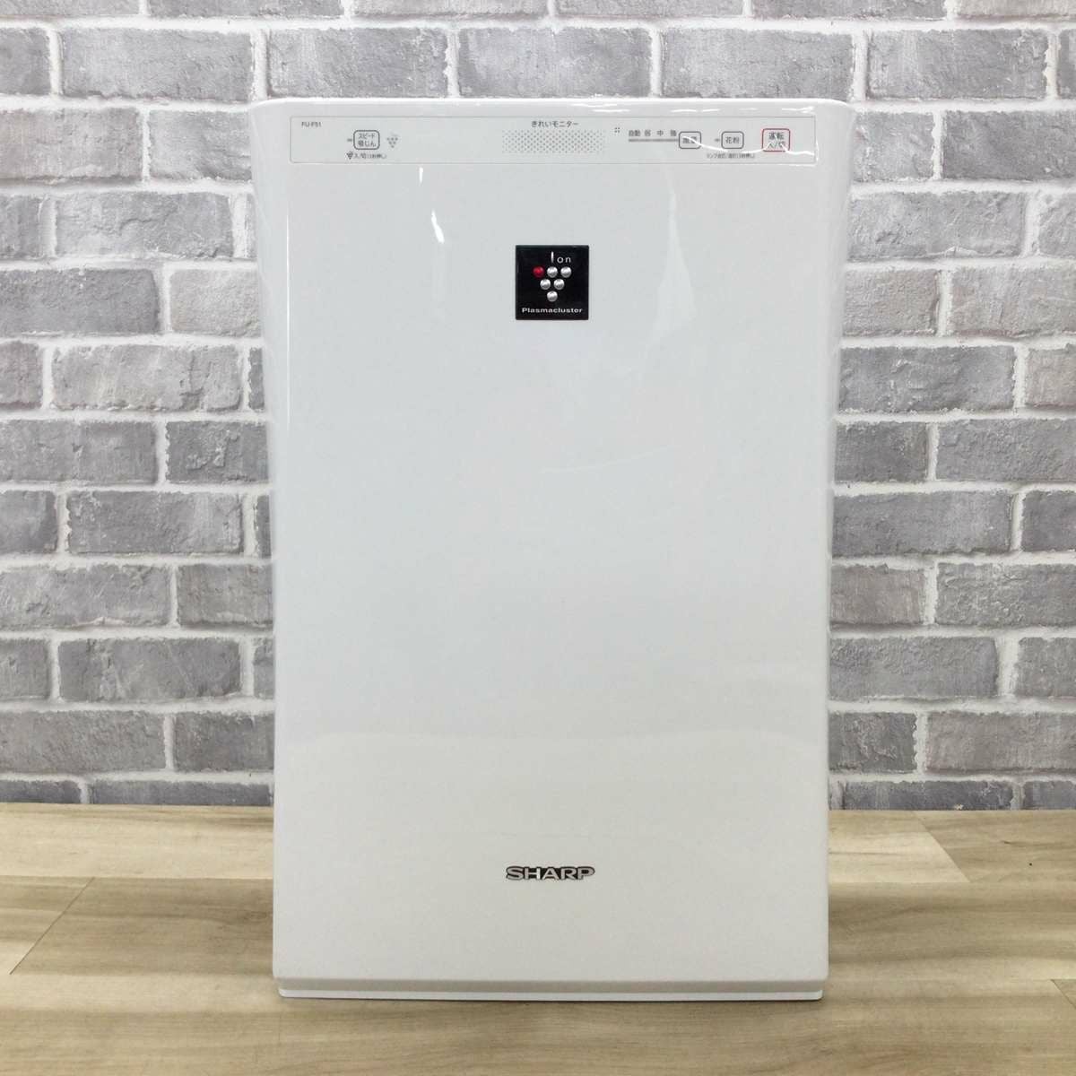 【リサイクルサービス八光】2018年製　シャープ  空気清浄機 プラズマクラスター7000 FU-G51-W シャープ 空気清浄機 24畳 ファン式 プラズマクラスター7000 ホワイト