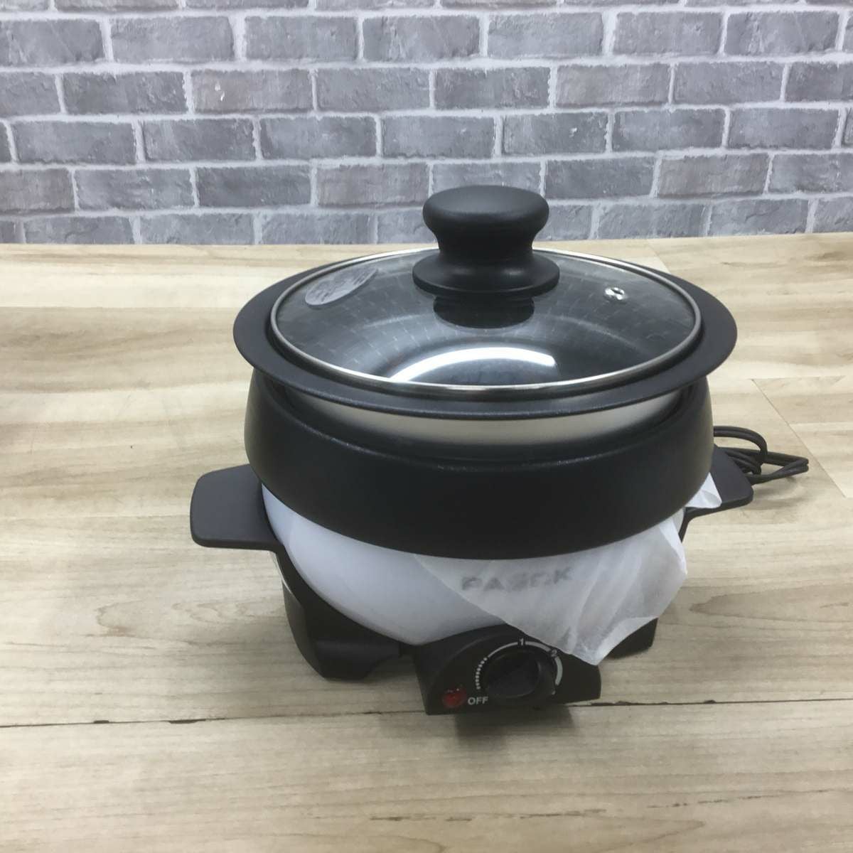 新潟精機 PAOCK ミニグリルパン ホワイト/ブラック WGP-16 【未使用品】