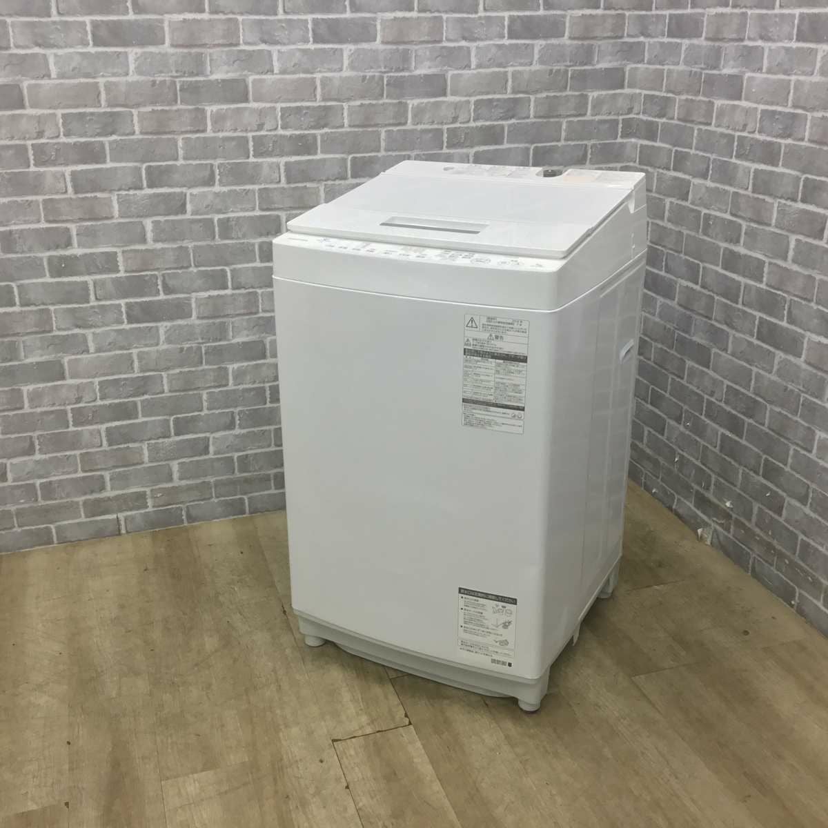 ★東芝　 全自動洗濯機　ZABOON　　 AW-7D7(W)     7kg       2018年製　　美品 AW-7D7-W 全自動洗濯機 ZABOON（ザブーン） グランホワイト [洗濯7.0kg