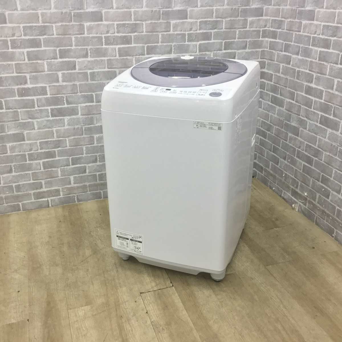 ◇ドリーム尼崎1号館◇ シャープ 8kg洗濯機 E-GV8E 2020年製 シャープ 洗濯機 8.0kg 縦型 シルバー ES-GV8E-S 2020年製 | リユース