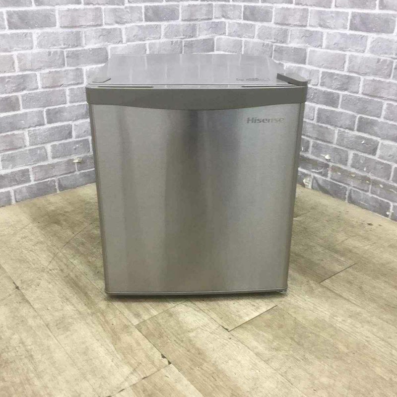 ハイセンス 冷蔵庫 1ドア 42L 右開き シルバー HR-A42JWS 2021年製 