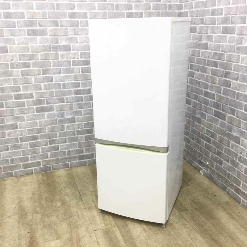 東芝 冷蔵庫 2ドア 153L 右開き ホワイト GR-M15BS(W) 2018年製