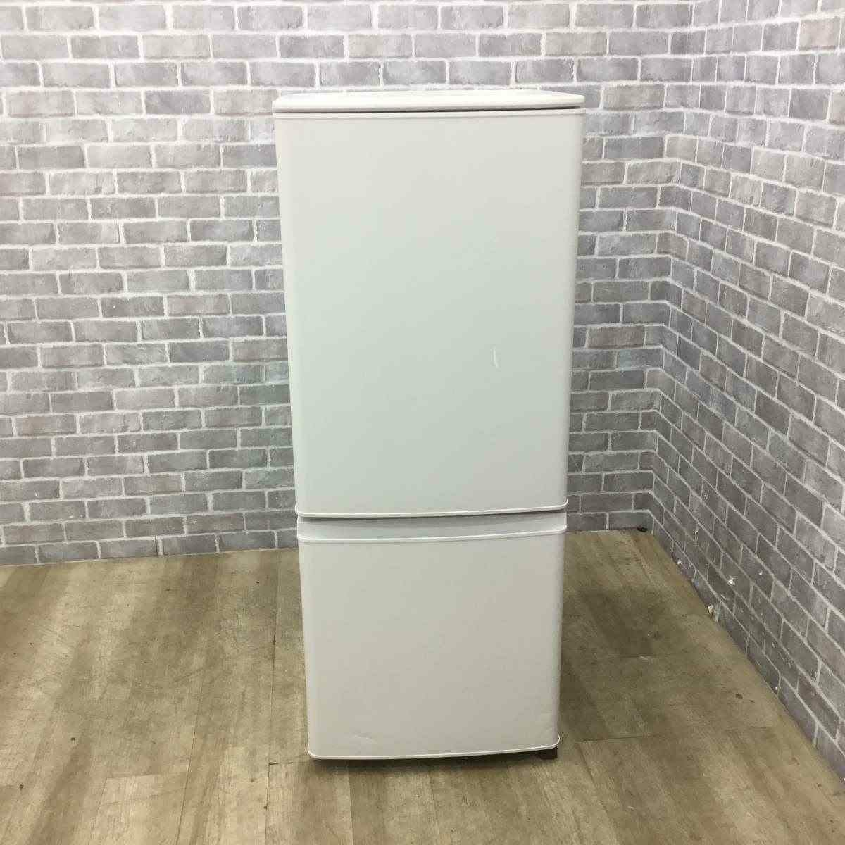 三菱電機 冷蔵庫 2ドア 146L 右開き ホワイト MR-P15F-W 2021年製