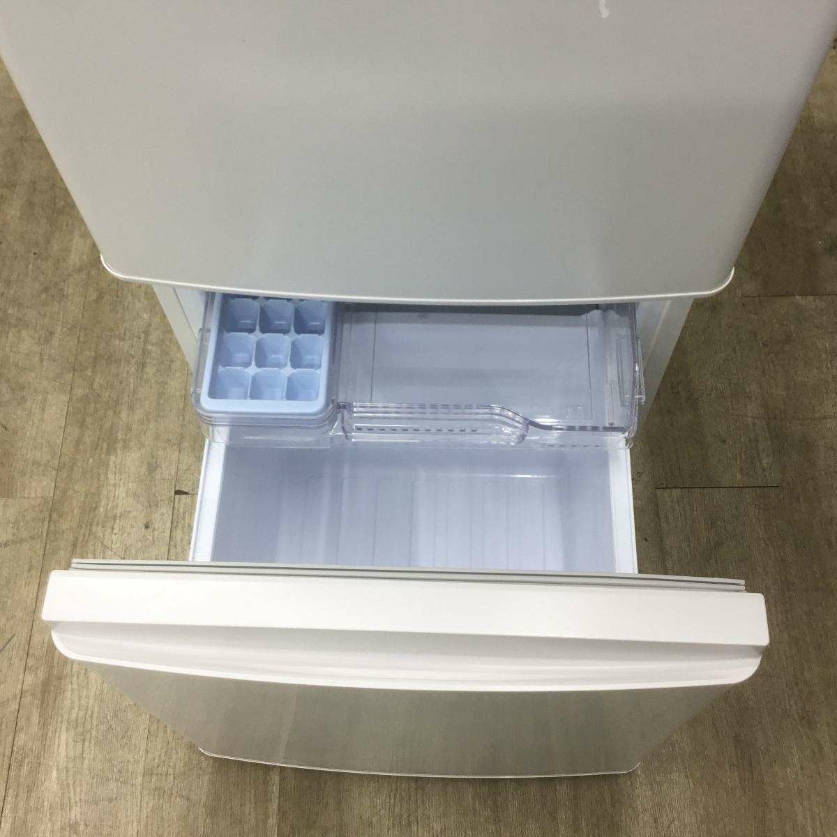 三菱電機 冷蔵庫 2ドア 146L 右開き ホワイト MR-P15F-W 2021年製