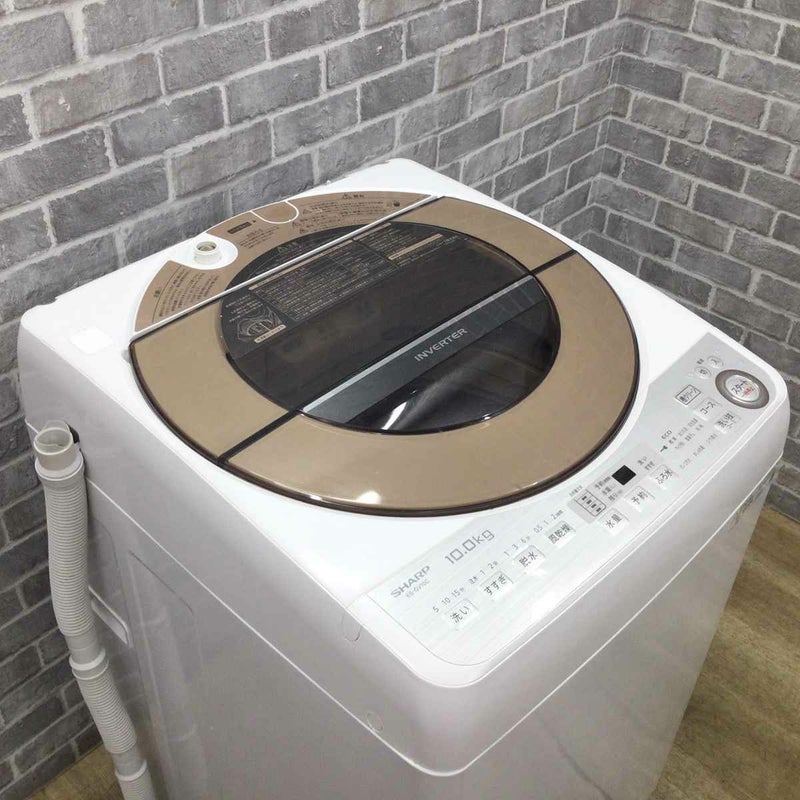 シャープ 全自動洗濯機10.0? ES-GV10C-T 2019年製 | リユース家電Happy