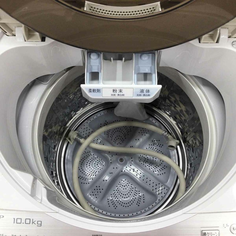 シャープ 全自動洗濯機10.0? ES-GV10C-T 2019年製 | リユース家電Happy