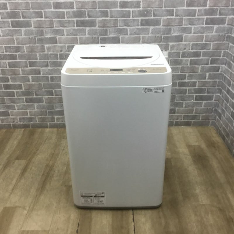 シャープ 洗濯機 6.0kg 縦型 ブラウン ES-GE6G-T 2023年製 | リユース 