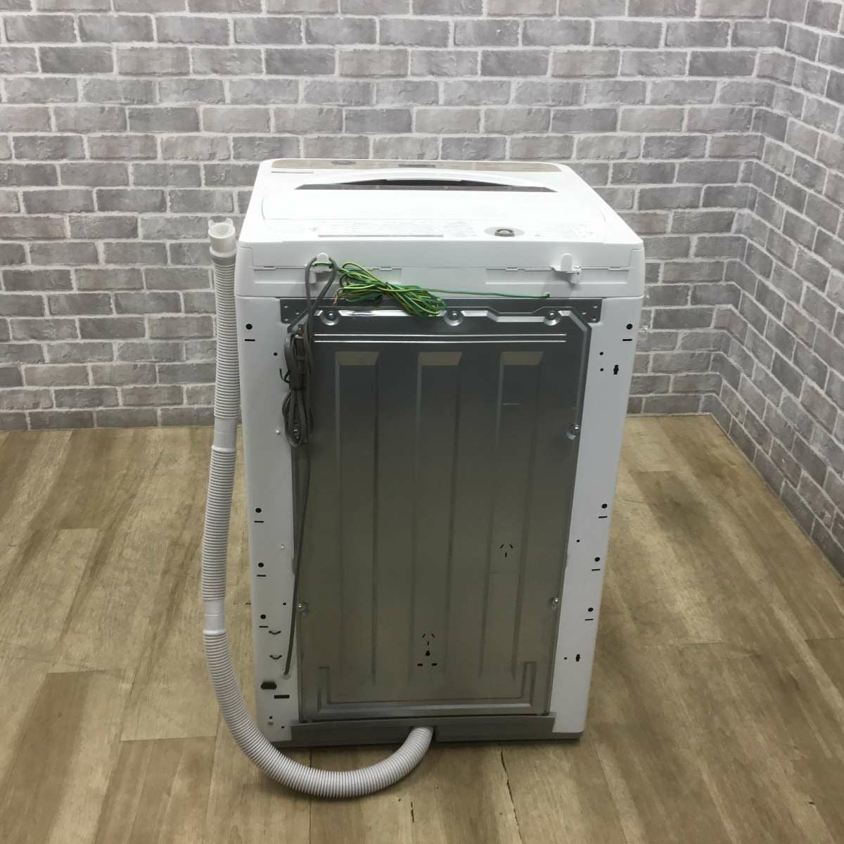シャープ 洗濯機 6.0kg 縦型 ブラウン ES-GE6G-T 2023年製