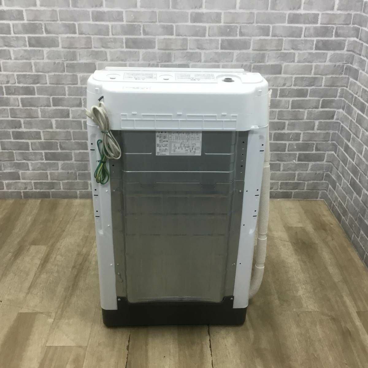 日立 ビートウォッシュ 洗濯機 8.0kg 縦型 ホワイト BW-V80G(W) 2021年製