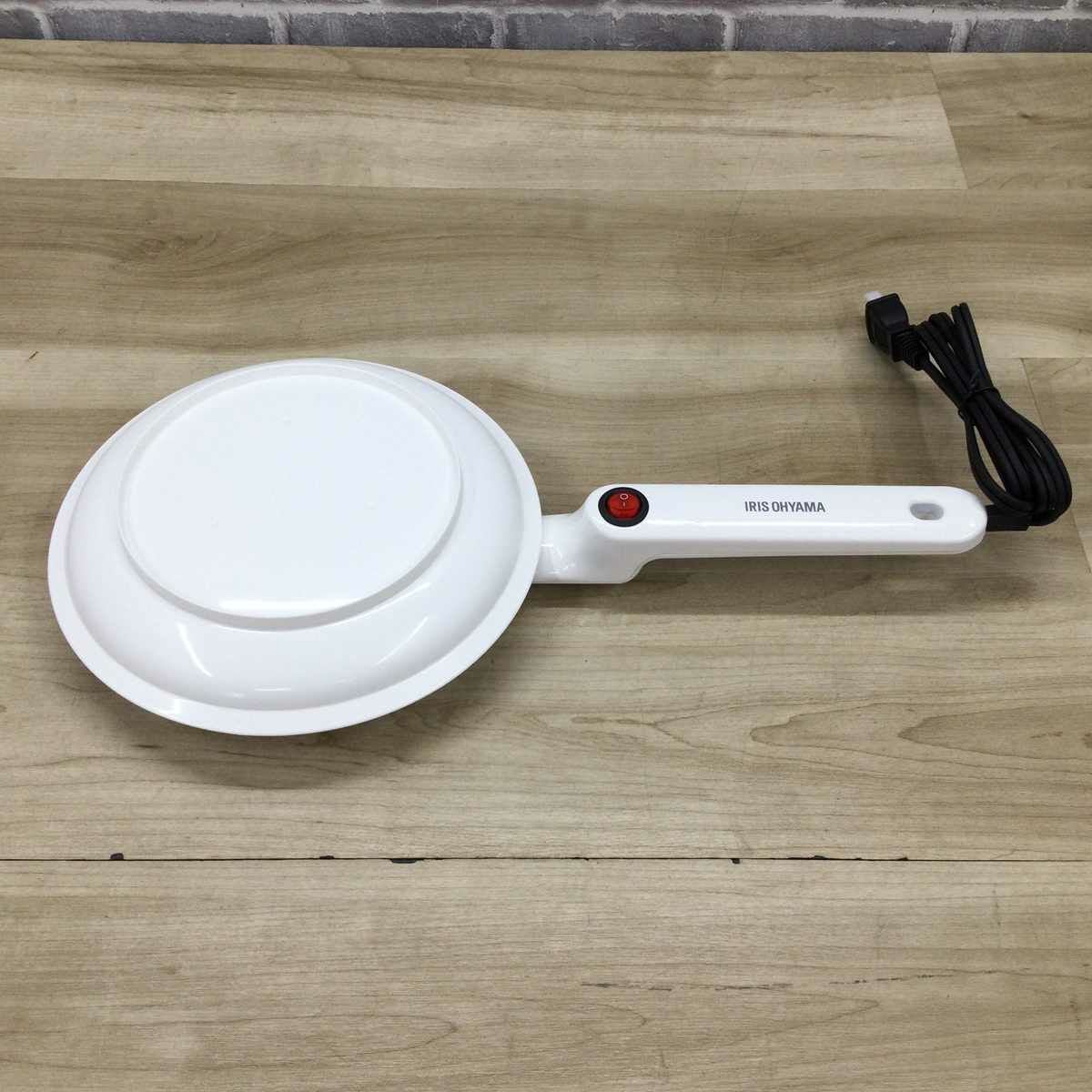 アイリスオーヤマ クレープメーカー 20cm【未使用品】 PCM-800-W 2021年製