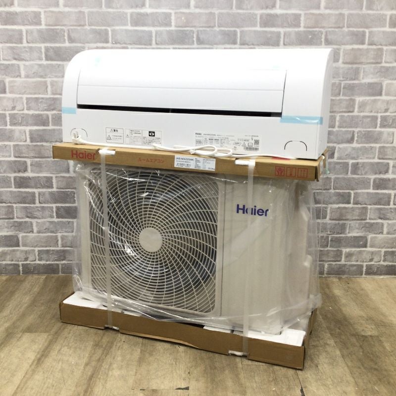 ハイアール huu エアコン 2.2kw ホワイト JAA-MX225AK(W) 2025年製 【アウトレット品】