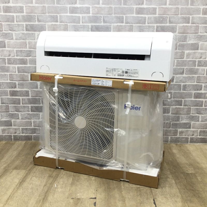 ハイアール huu エアコン 2.8kw ホワイト JAA-CS285AK(W) 2025年製 【アウトレット品】