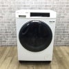 アクア まっ直ぐドラム2.0 洗濯乾燥機 ドラム式 洗濯容量 10.0kg 乾燥容量 5.0kg ホワイト AQW-DM10R-R 2024年製