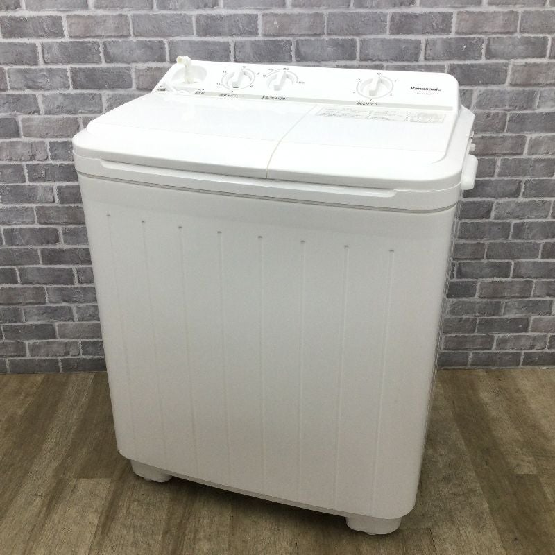 パナソニック 洗濯機 5.0kg 二槽式 ホワイト NA-W50B1 2023年製