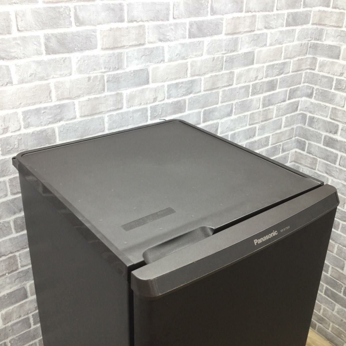 パナソニック 冷蔵庫 2ドア 168L 右開き NR-B17BW-T 2019年製