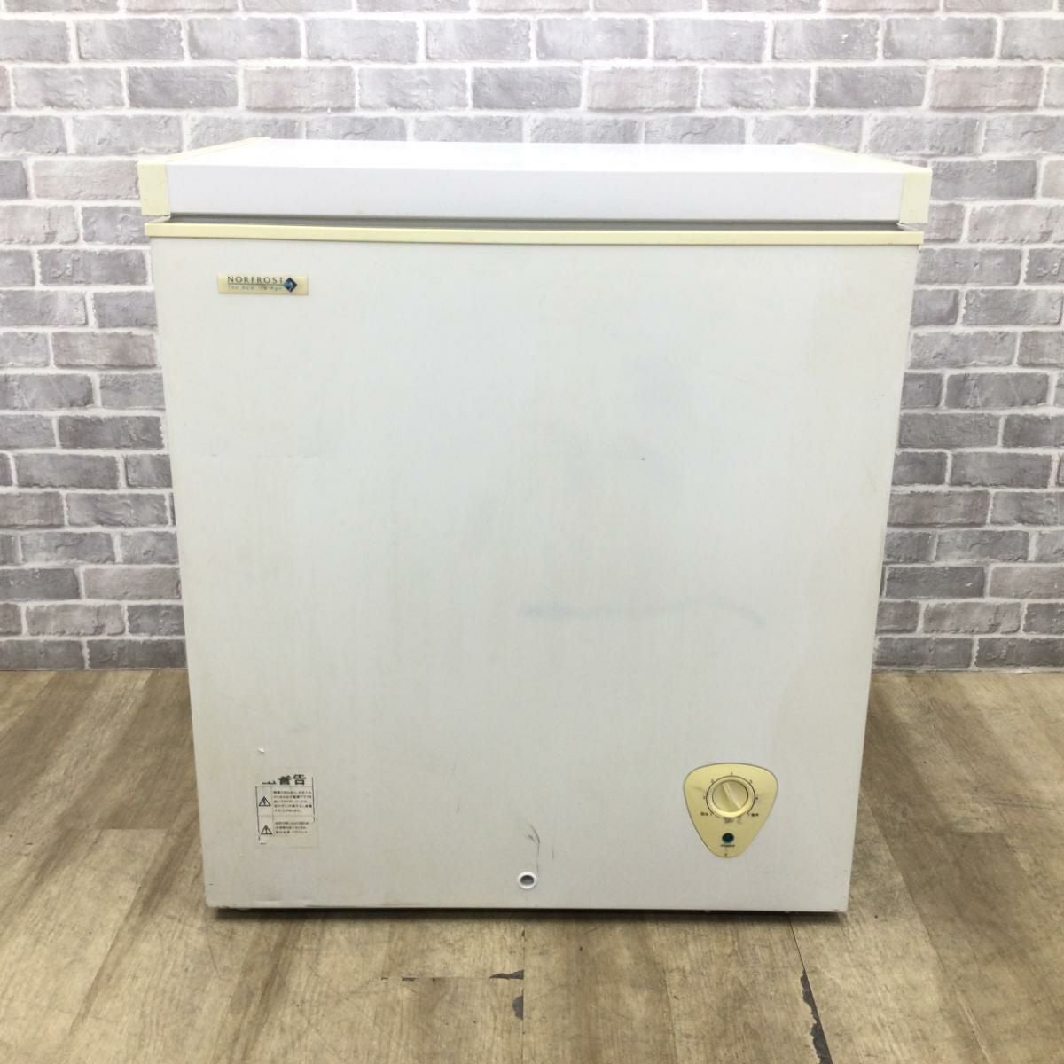 冷凍庫 1ドア 140L 上開き ゼネラル JH140CR 2018年製