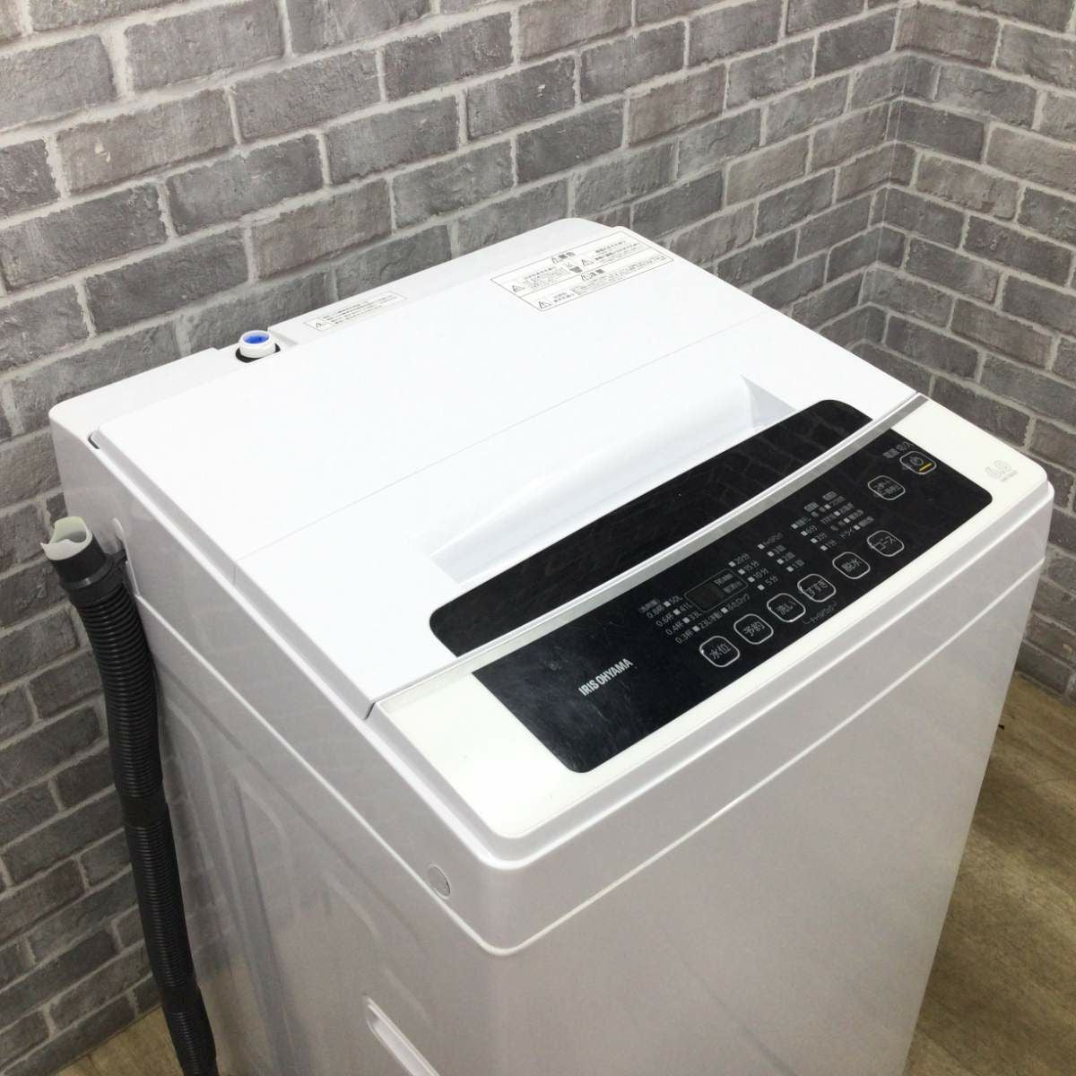 0403-001 ★リユースのサカイつくば店★アイリスオーヤマ 全自動洗濯機 IAW-T602E 2021 アイリスオーヤマ 全自動洗濯機 6.0kg IAW-T602E 2021年製 | リユース