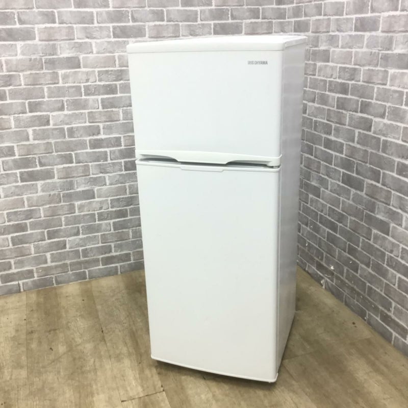 アイリスオーヤマ 冷蔵庫 2ドア 118L 右開き ホワイト AF118-W 2018年製