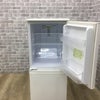 シャープ 冷蔵庫 2ドア 137L つけかえどっちもドア ホワイト SJ-D14D-W 2017年製
