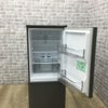 三菱電機 冷蔵庫 2ドア 146L 右開き マットチャコール MR-P15F-H 2021年製