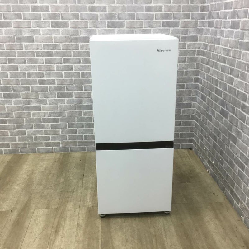 ハイセンス 冷蔵庫 2ドア 135L 右開き ホワイト HR-D13E2W 2022年製 