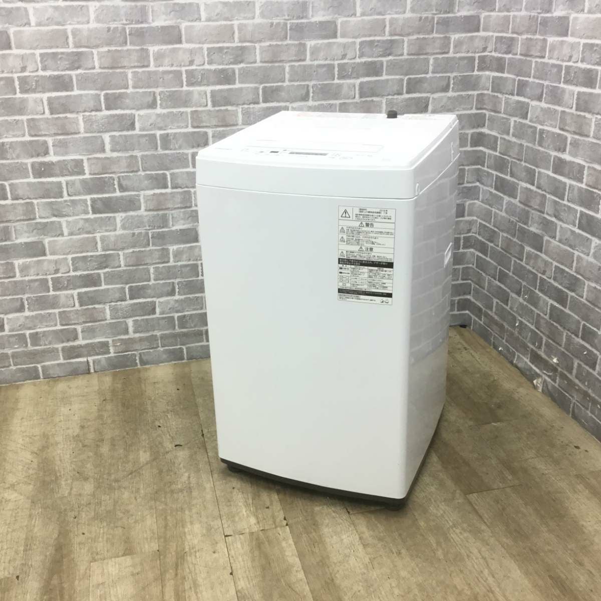 ID 977642　洗濯機東芝4.5Kg　２０１８年製　AW-45M5（W)　キズ有 2018年製 東芝 全自動洗濯機 AW-45M5(W) | 中古家電と中古家具なら横浜