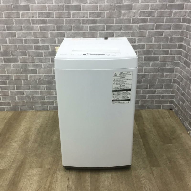 東芝 洗濯機 4.5kg 縦型 ホワイト AW-45M5 2018年製 | リユース家電Happy
