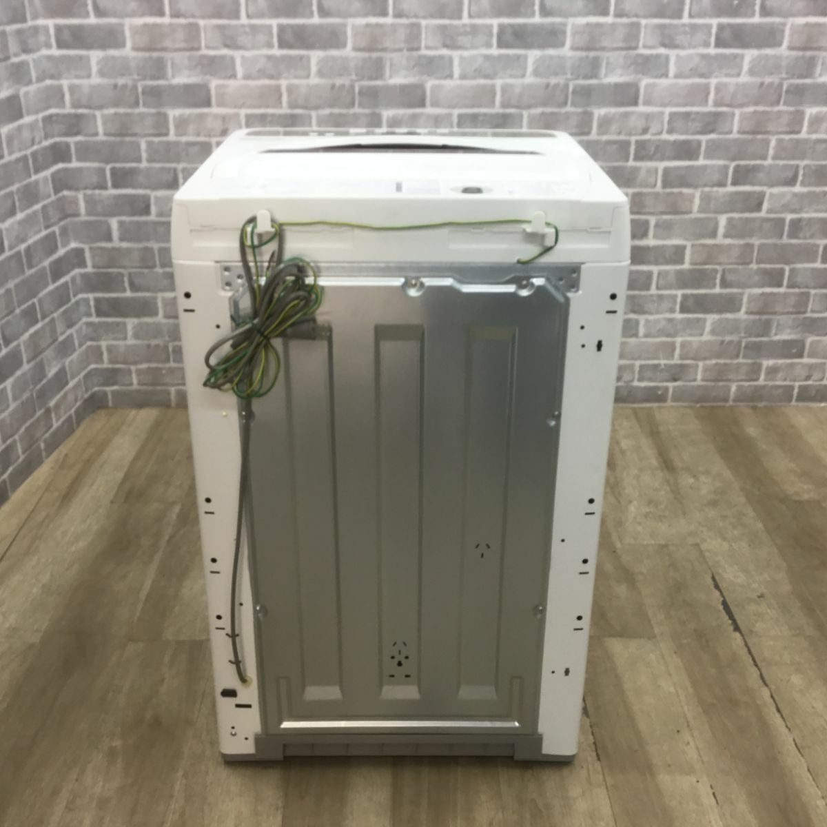 シャープ 洗濯機 4.5kg 縦型 ベージュ ES-GE4B-C 2018年製