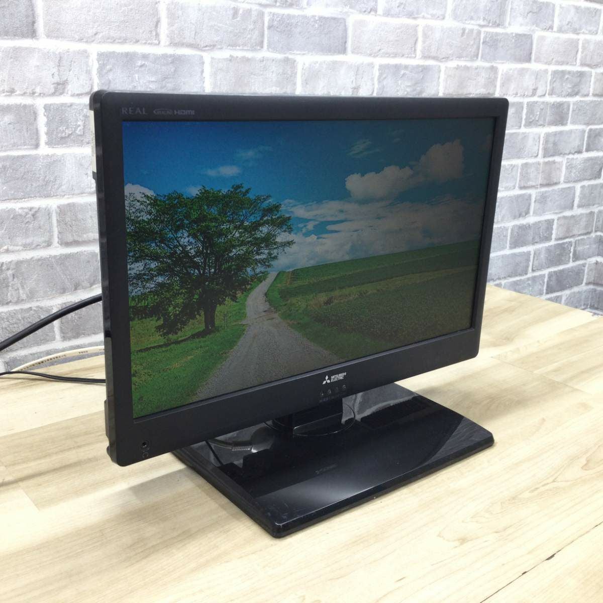 三菱電機 カンタンサイネージ 液晶テレビ 19インチ DSM-19L7 2015年製